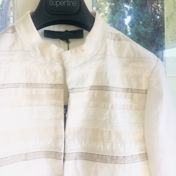 Superfine Boho Embroidered Denim Jacket - Picture 8 of 9